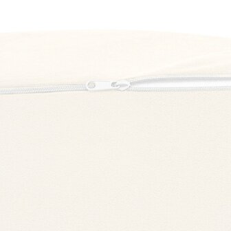 Beenkussen Wit 68 x 40 x 18 cm PU Schuim 6