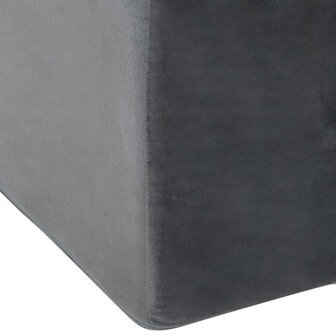 Beenkussen Grijs 68 x 40 x 18 cm PU Schuim 7