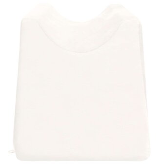 Beenkussen Effen Wit 68 x 25 x 21,5 cm PU Schuim 4