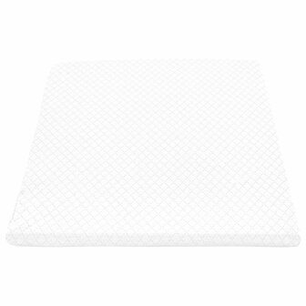 Beenkussen Effen Wit 60 x 50 x 30 cm Traagschuim 4