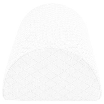 Beenkussen Effen Wit 52 x 20 x 12 cm Traagschuim 5