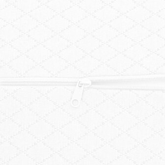 Beenkussen Effen Wit 52 x 20 x 12 cm Traagschuim 6