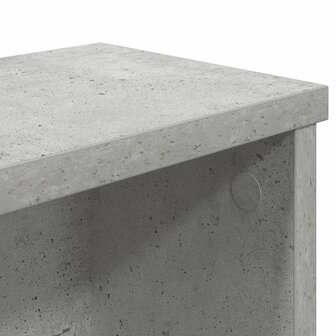 Keukenrekken stapelbaar 2 st 50x15x16 cm betongrijs 7