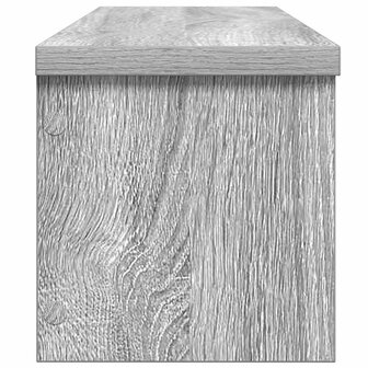 Keukenrek stapelbaar 50x15x16cm bewerkt hout grijs sonoma eiken 4