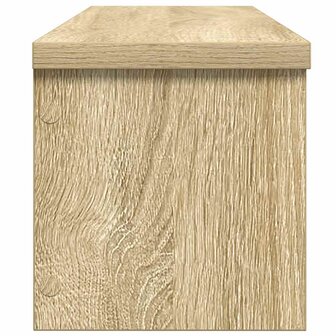 Keukenrek stapelbaar 60x15x16 cm bewerkt hout sonoma eikenkleur 4