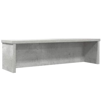 Keukenrekken stapelbaar 2 st 60x15x16 cm betongrijs 4