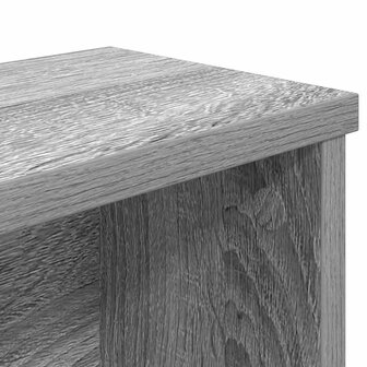 Keukenrek stapelbaar 60x15x16cm bewerkt hout grijs sonoma eiken 6
