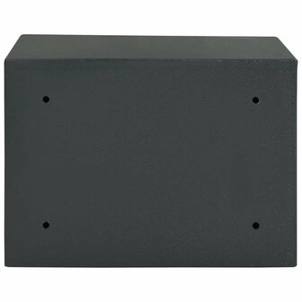 Kluis met slot Donkergrijs 35 x 25 x 25 cm Staal 6