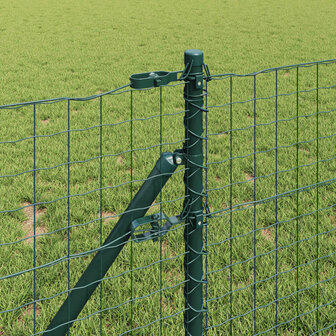 Afrasteringspaal 2 pcs Groen 90 cm Poedergecoat staal 3