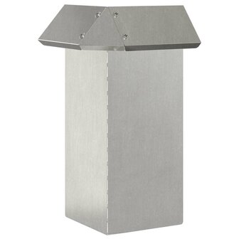 Slakkenhekje Zilver 13,5 x 13,5 x 25 cm Roestvrij staal 4