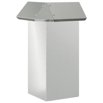Slakkenhekje Zilver 13,5 x 13,5 x 25 cm Gegalvaniseerd staal 5
