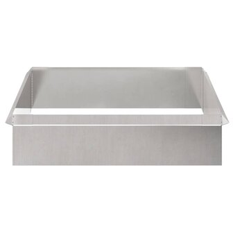 Slakkenhekken 8 pcs Zilver Roestvrij staal 6