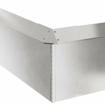 Slakkenhekken 8 pcs Zilver Roestvrij staal 8