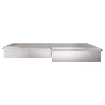 Slakkenhekken 16 pcs Zilver Roestvrij staal 6