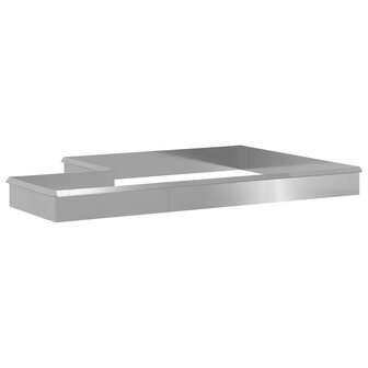 Slakkenhekken 16 pcs Zilver Gegalvaniseerd staal 2