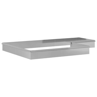 Slakkenhekken 16 pcs Zilver Gegalvaniseerd staal 7