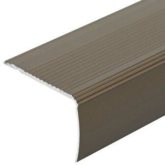 Trapprofielen 30 pcs Bruin 67 x 3.5 x 3 cm Aluminium 6