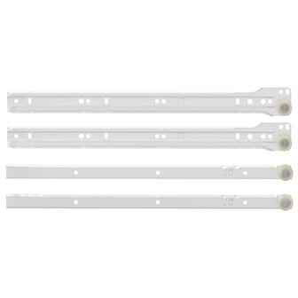 Ladegeleider 63 pcs Wit Staal 3