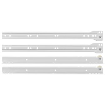 Ladegeleider 63 pcs Wit Staal 4