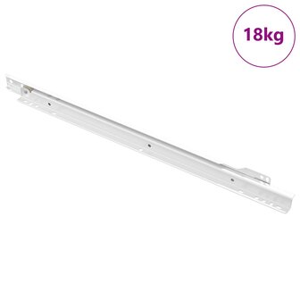 Ladegeleider 49 pcs Wit Staal 2