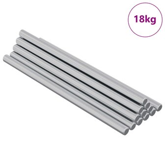 Draadstaaf 900 pcs Zilver Staal 3