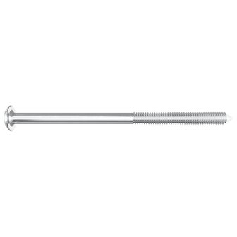 Meubelschroeven 2 pcs Zilver M6 x 100 mm Staal 4