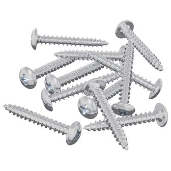 Houtschroeven 8451 pcs Zilver Staal 2