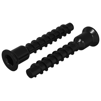 Socket cap head schroef 2 pcs Zwart 7 x 40 mm IJzer 2