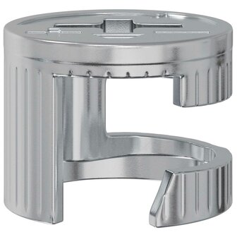 Cam Lock Moeren 2 pcs Zilver 15 x 11,5 mm Metaal 3