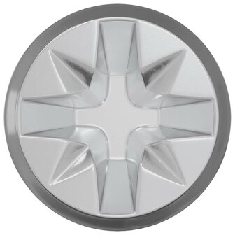 Cam Lock Bout 2 pcs Zilver en Zwart M6 x 40 mm Metaal 3