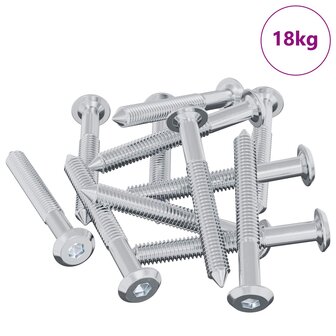 Bout 1800 pcs Zilver M6 x 50 mm Staal 2