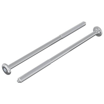Bout 2 pcs Zilver M6 x 120 mm Staal 2