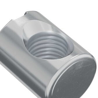 Barrelmoeren 2 pcs Zilver M6 x 13 mm Metaal 5