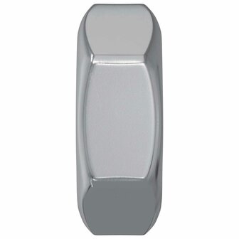 Zeshoekige Moer 2 pcs Zilver m8 Metaal 5