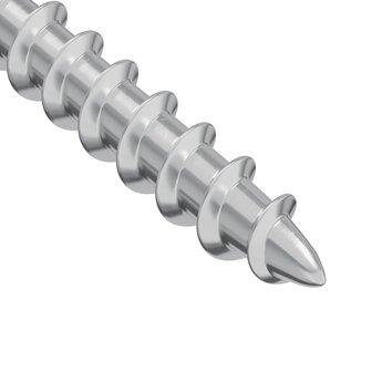 Bout 2 pcs Zilver 9,8 x 35 mm IJzer 5