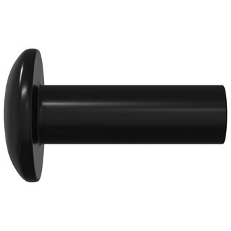 Moffenmoeren 2 pcs Zwart M4 x 14,5 mm Metaal 4