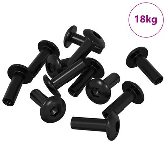 Moffenmoeren 8451 pcs Zwart Metaal 2