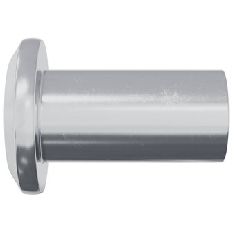 Slotmoer 2 pcs Nikkel M6 x 15 mm Staal 4
