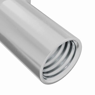 Slotmoer 2 pcs Nikkel M6 x 15 mm Staal 5