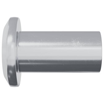 Slotmoer 12 pcs Nikkel M6 x 25 mm Staal 4