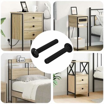 Bout 2 pcs Zilver 5 x 30 mm IJzer 1