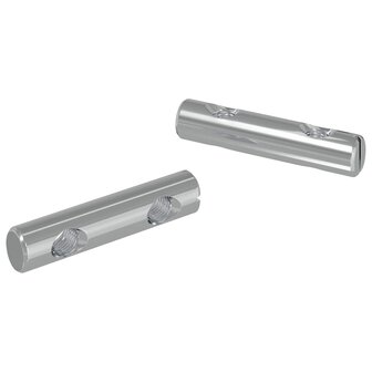 Moer 2 pcs Verzinkt 60 x 12 mm IJzer 2