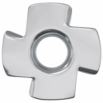 Gestanste T-moer 7200 pcs Zilver M6 mm Staal 3