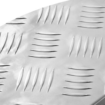 traptreden 5 pcs Zilver 60 x 18 x 2,5 cm Aluminium 6
