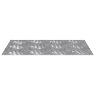 traptreden Rechthoekig 2 pcs Zilver 30 x 20 cm Aluminium 4
