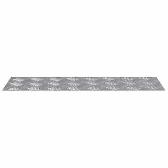 traptreden Rechthoekig 2 pcs Zilver 60 x 20 cm Aluminium 4