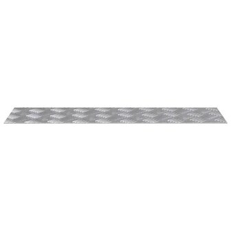 traptreden Rechthoekig 2 pcs Zilver 70 x 20 cm Aluminium 4
