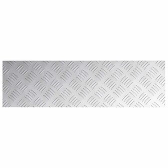 traptreden Rechthoekig 2 pcs Zilver 70 x 20 cm Aluminium 5