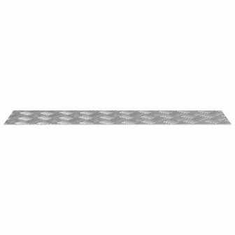 traptreden Rechthoekig 2 pcs Zilver 80 x 20 cm Aluminium 4