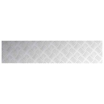 traptreden Rechthoekig 4 pcs Zilver 90 x 20 cm Aluminium 5